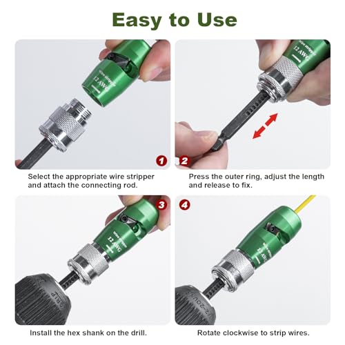 Mozeyerh Upgraded Wire Stripper Twister Tool 2024 - Image 5