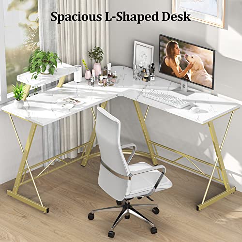 Mr IRONSTONE L Shaped Desk Home Gaming Workstation - Image 4