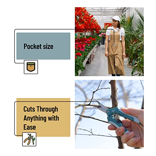 Mr. Pen Gardening Scissors, 6.5 Inch Pruning Shears - Image 4