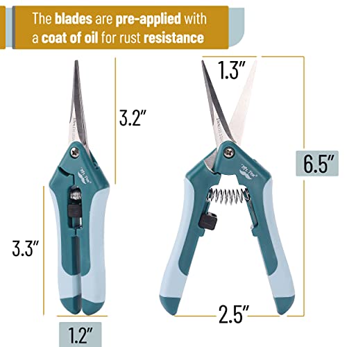 Mr. Pen Gardening Scissors, 6.5 Inch Pruning Shears - Image 2