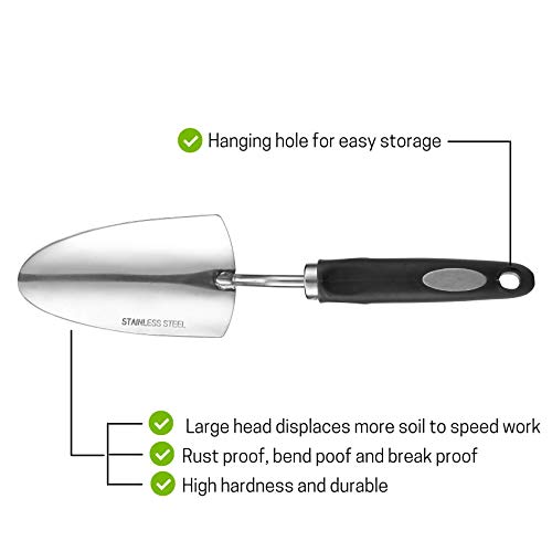 Mr. Pen Heavy Duty Stainless Steel Garden Trowel - Image 5