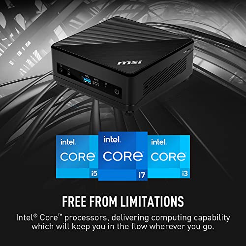 msi Cubi 5 Mini PC: Intel i3, 8GB, 256GB SSD, 10M-692US - Image 3