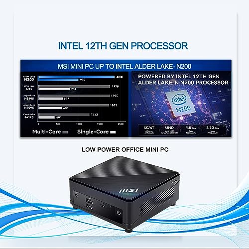 msi Cubi B0A9 Business Mini Desktop, Intel N200 - Image 4