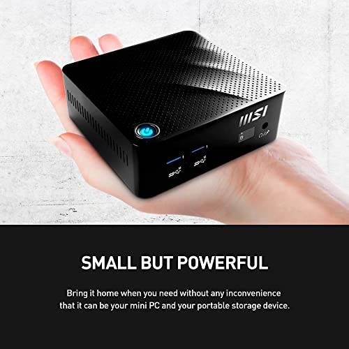 msi Cubi N Mini PC: Intel Celeron N4500, JSL-070US - Image 5