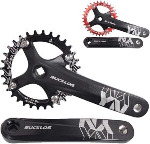 BUCKLOS MTB Mountain Bike Square Taper Crankset