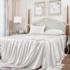 PROMEED Mulberry Silk Sheet Set 4pcs, Queen