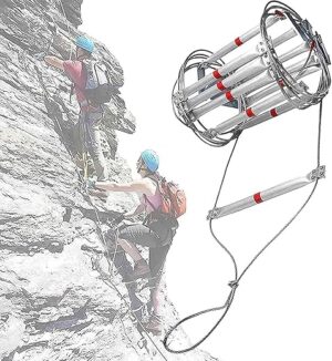 YXCMD Multifunctional Aluminum Safety Escape Ladder