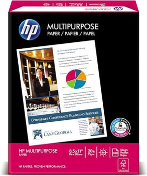 HP Multipurpose Paper, 96 Bright, 20 lb