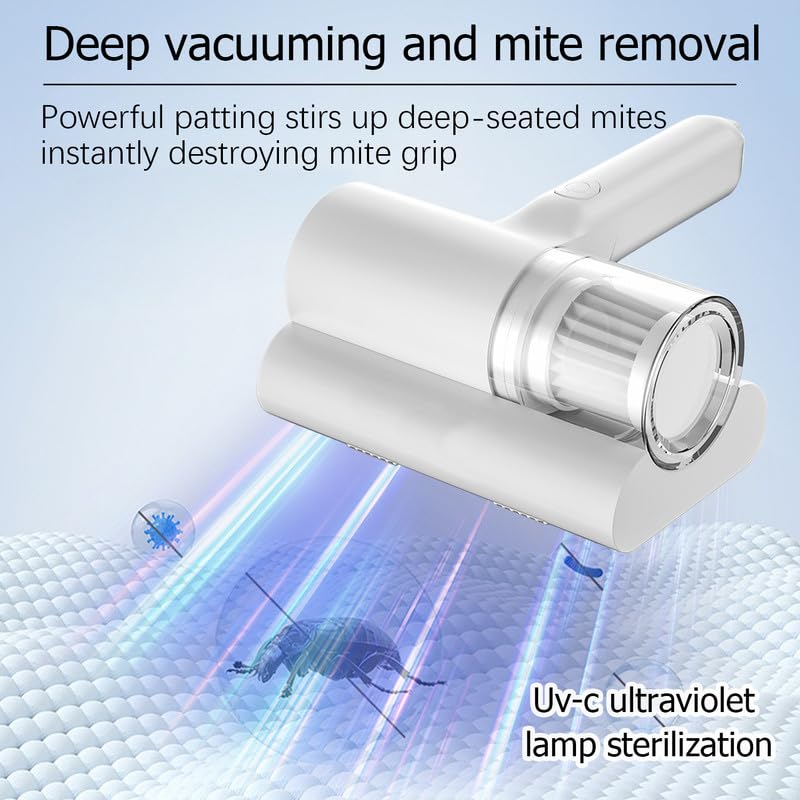 MUMICOE 12KPa Handheld UV Mattress Vacuum Cleaner - Image 5