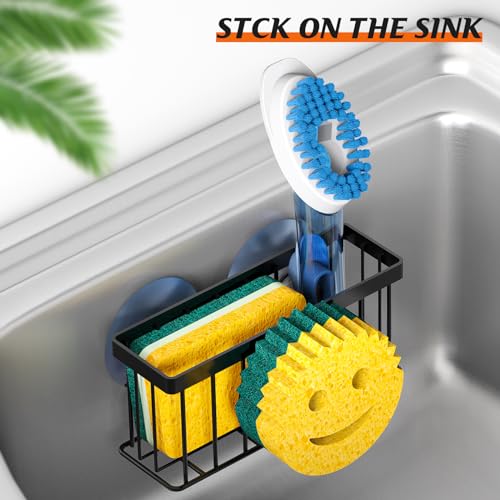 MURLONG Smiley Face Sponge Holder Sink Caddy - Image 5