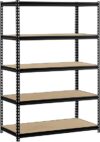 Muscle Rack Muscle Rack UR245P-BLK 5-Shelf Unit