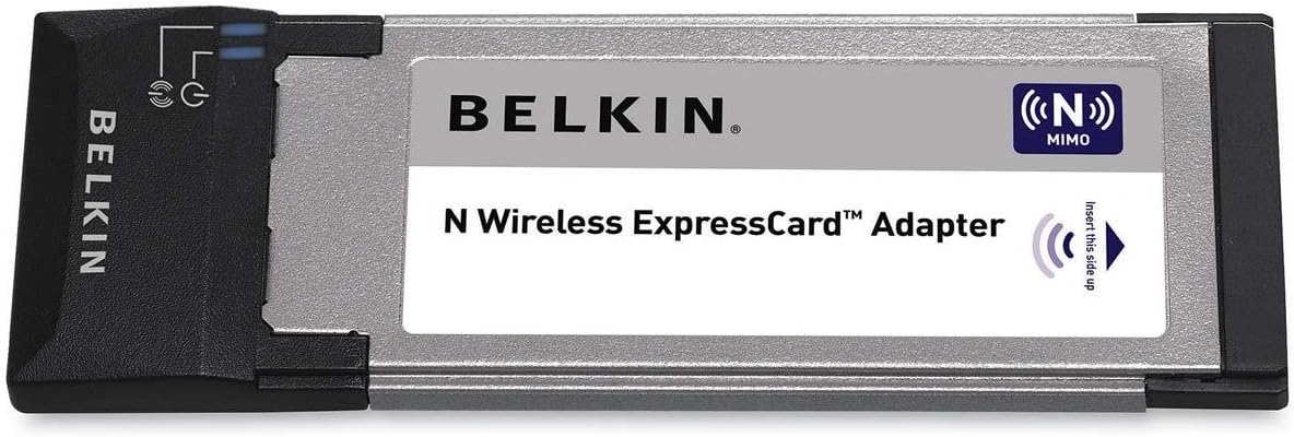 Belkin N Wireless ExpressCard Adapter F5D8073