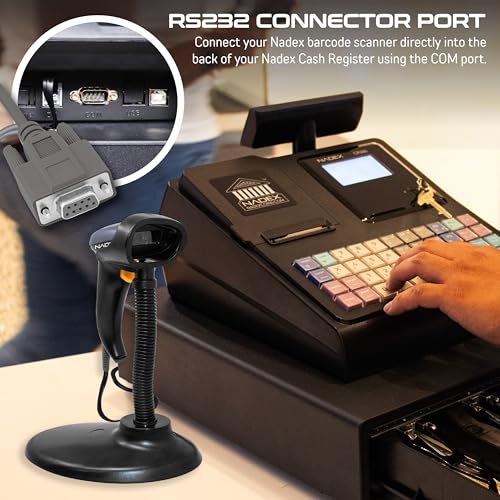 Nadex Barcode Laser Scanner Handheld - Image 3