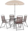 Flash Furniture Nantucket 6-Piece Patio Dining Set