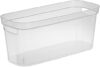 Sterilite Narrow Modern Storage Bin With Handles