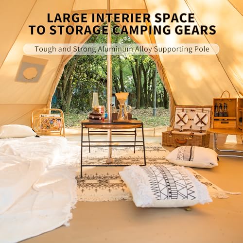 Naturehike Brighten Canvas Tent, Large Bell Tent - Image 3
