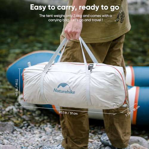 Naturehike Camping Tent, 2/3 Person, Instant Setup - Image 5