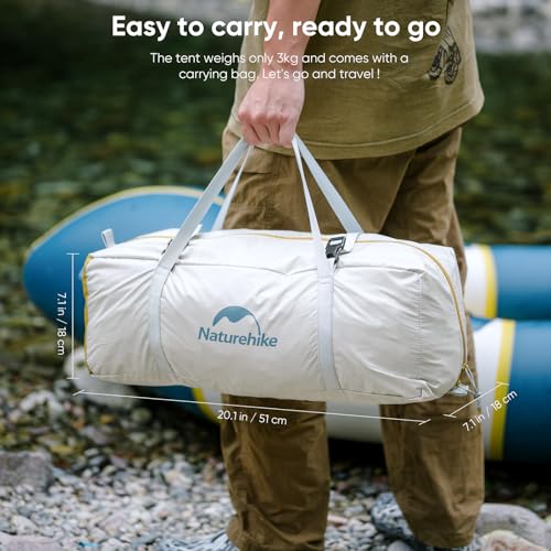 Naturehike Camping Tent, 2/3 Person, Instant Setup - Image 5