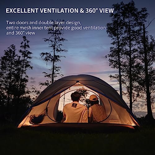 Naturehike Cloud Stream Ultralight Waterproof Camping Tent - Image 3