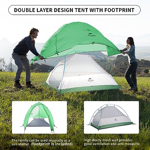 Naturehike Cloud-Up 1 Person Lightweight Tent - Image 3