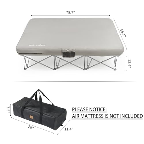 Naturehike CosyWild 2 Person Folding Camping Cot Frame - Image 4