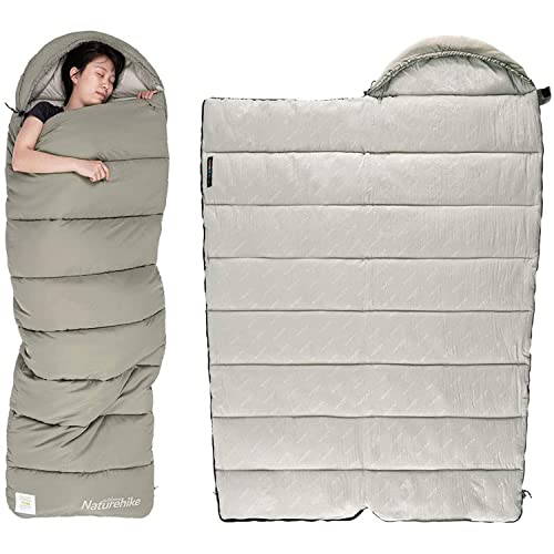 Naturehike Cotton Sleeping Bag With Hood (M400) - Image 4