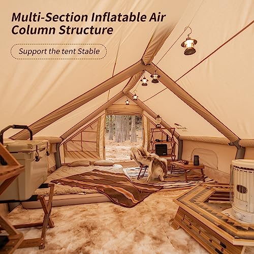 Naturehike Inflatable 4-8 Person 4 Season Tent - Image 4