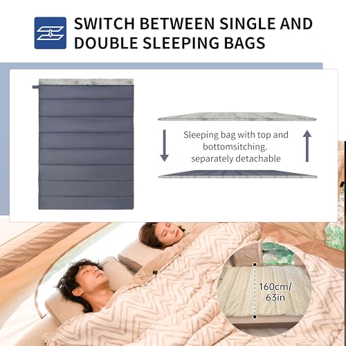 Naturehike Sammy Sleeping Bag With Marine Material - Image 4