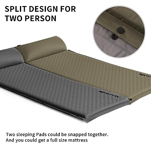 Naturehike Self Inflating 1.2 Inch Camping Sleeping Pad - Image 4