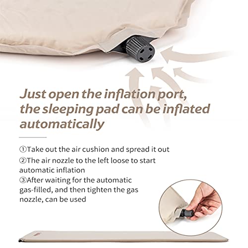Naturehike Sleeping Pad Camping Mat Widened Inflatable - Image 5