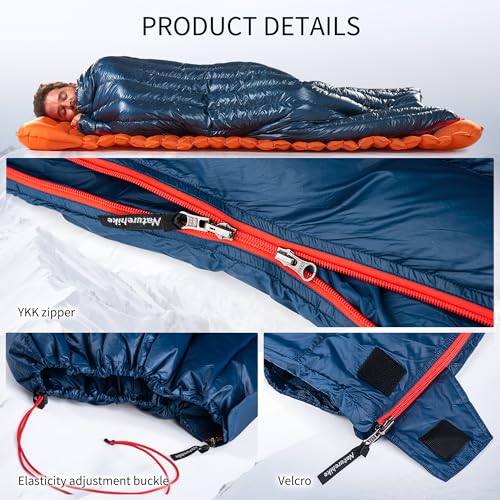 Naturehike Ultralight 650/750 Fill Down Sleeping Bag - Image 4