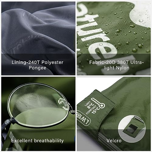 Naturehike Ultralight Envelope Sleeping Bag - Waterproof - Image 2