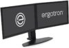 Ergotron Neo-Flex Dual Monitor Stand, Black