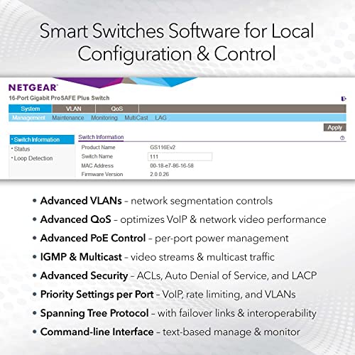 NETGEAR 52-Port PoE Gigabit Ethernet Smart Switch (GS752TP) - Image 3