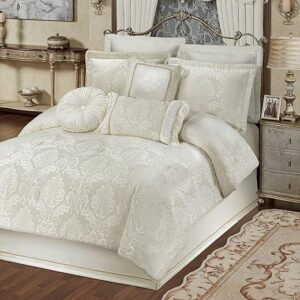 Touch of Class Neutral Ivory Luxury Bedding Set