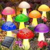 Homeleo Newest Cracked Solar Mushroom Lights