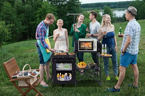 Nice C Camping Kitchen Station Grill Table - Image 2