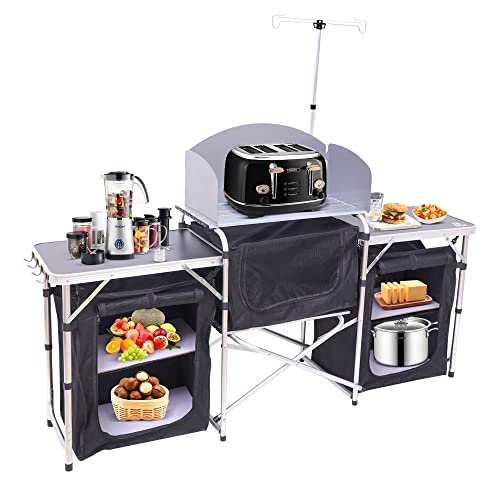 Nice C Camping Kitchen Station + Roll Up Table - Image 2