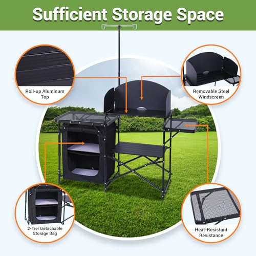 Nice C Hammock Camping Chair With Footrest - Image 3