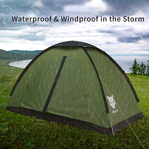 Night Cat Backpacking Tent With 70L Hiking Backpack - Image 3
