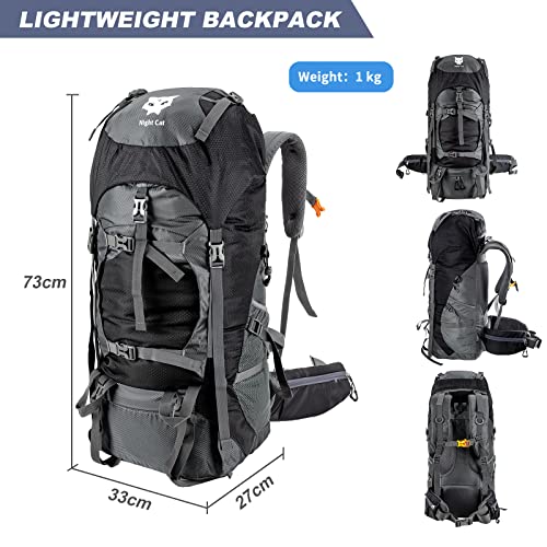 Night Cat Backpacking Tent With 70L Hiking Backpack - Image 5