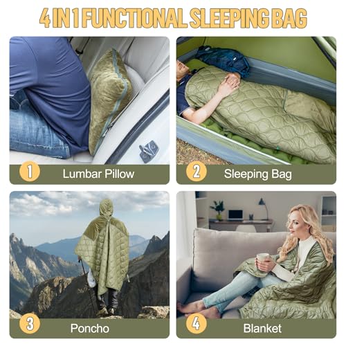Night Cat Backpacking Tent With Wearable Sleeping Bag - Image 5