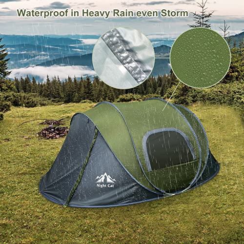 Night Cat Pop-up Camping Tent: 1 Person Combo - Image 3