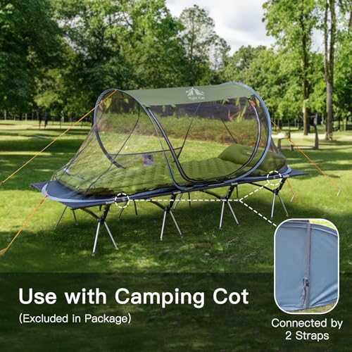 Night Cat Pop-up Mosquito Tent With Sleeping Bag - Image 2