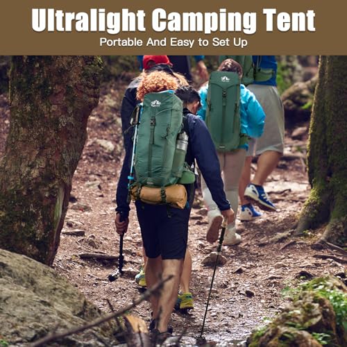 Night Cat Ultralight 1 Person Tent With Trekking Poles - Image 5