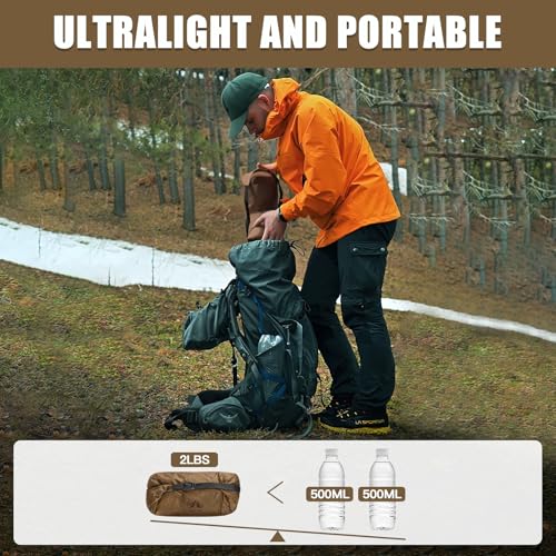 Night Cat Ultralight 1 Person Tent With Trekking Poles - Image 2