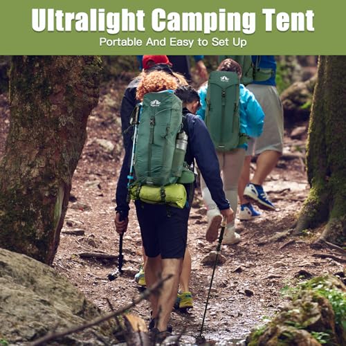 Night Cat Ultralight Tent 1 Person With Sleeping Pads - Image 5
