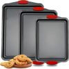 MARIWEI Non-Stick Baking Sheets With Silicone Handles