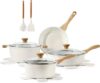 SENSARTE Nonstick Ceramic Cookware Set, 13-Piece