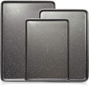BINO Nonstick Cookie Sheet Baking Tray Set
